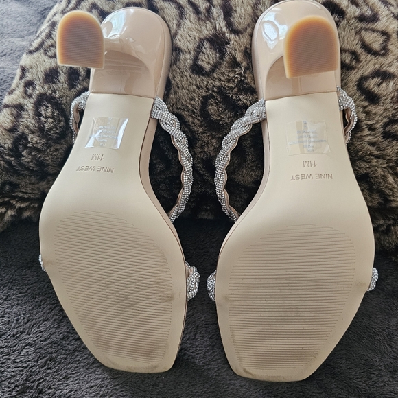 NINE WEST Light Pink Sandals - Picture 4 of 5